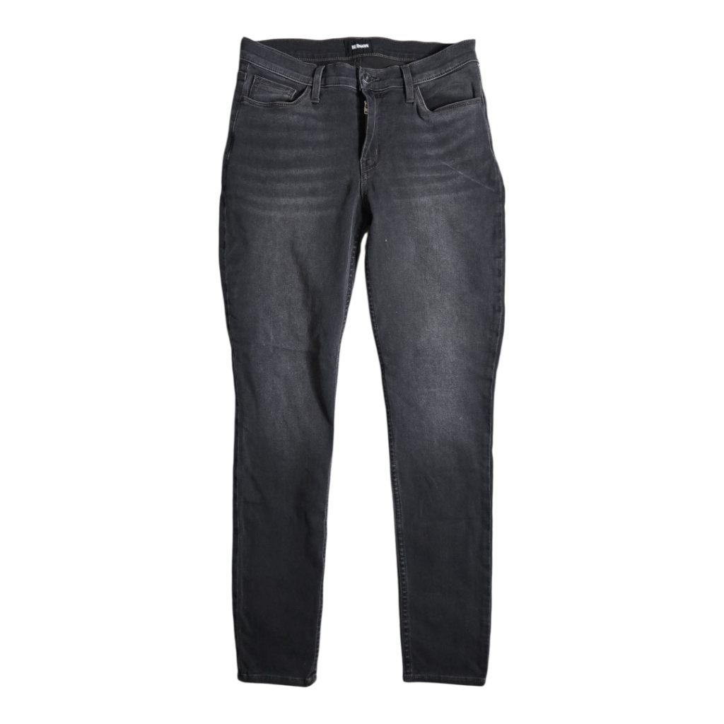 Hudson Super Skinny Ankle Black Jeans